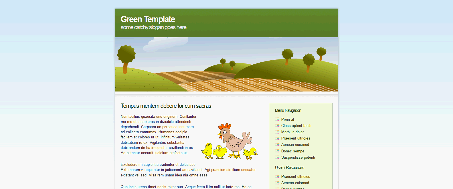 templates gratuiti